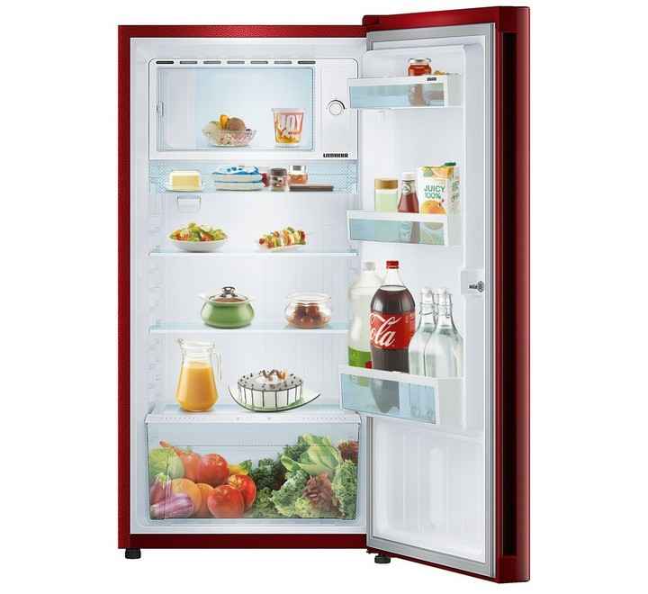 Liebherr 220 Ltrs 3 Star Direct Cool Single Door Refrigerator (DRC2210-20I01 Red Cubix) (DRC2210-20 I01)